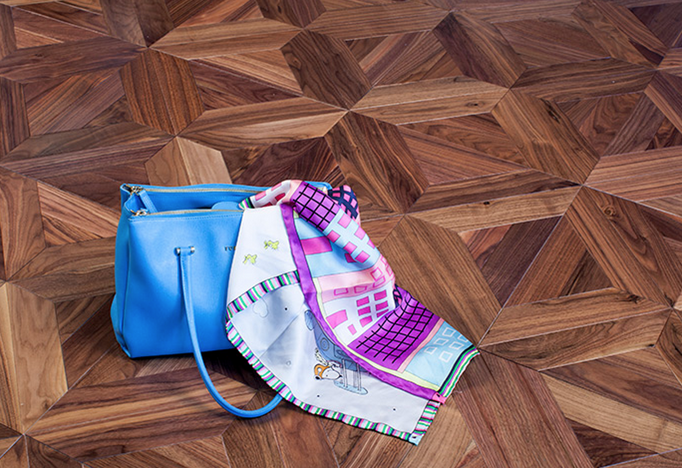 Модульный паркет Marco Ferutti Castello Орех Американский